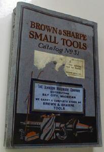Brown & Sharpe Small Tools Catalog No. 31 1929