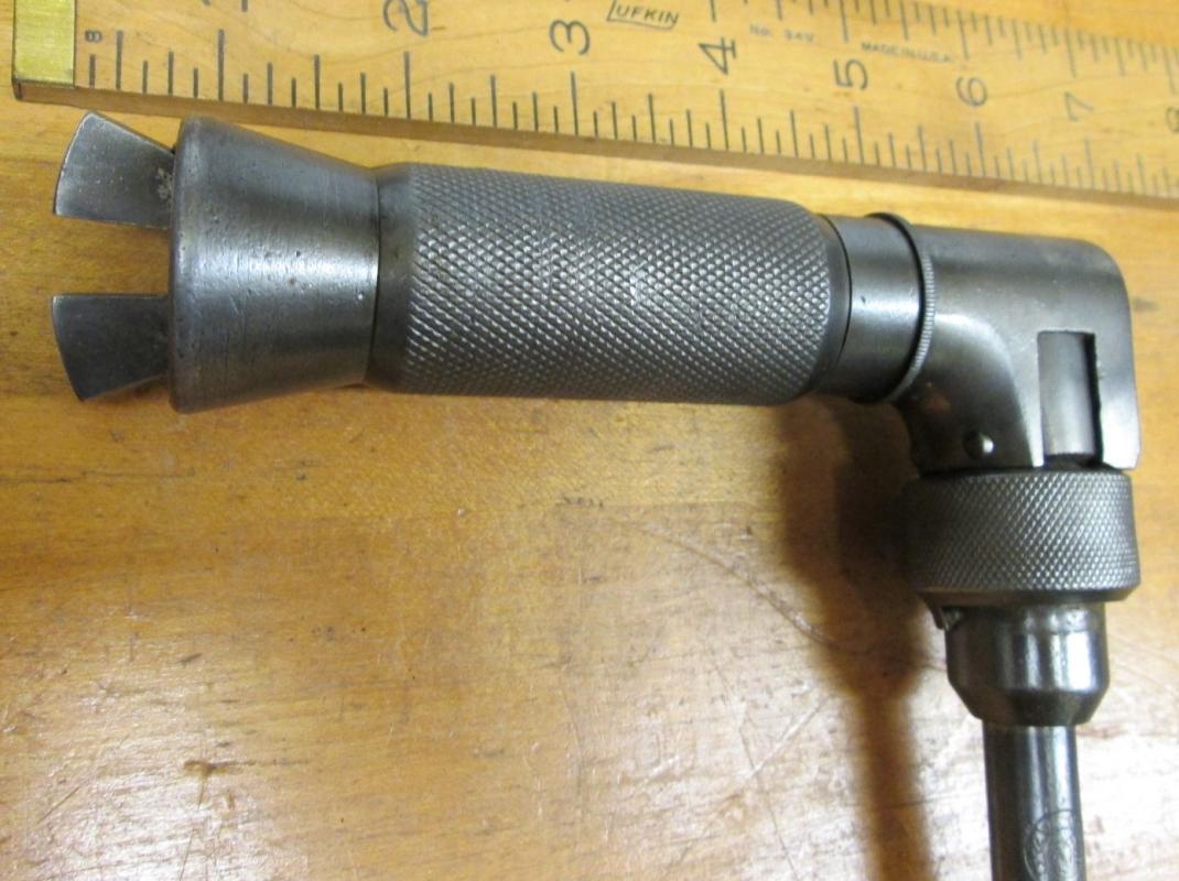 Peck, Stow, & Wilcox Ratchet Brace 10 inch Swing No. 7010