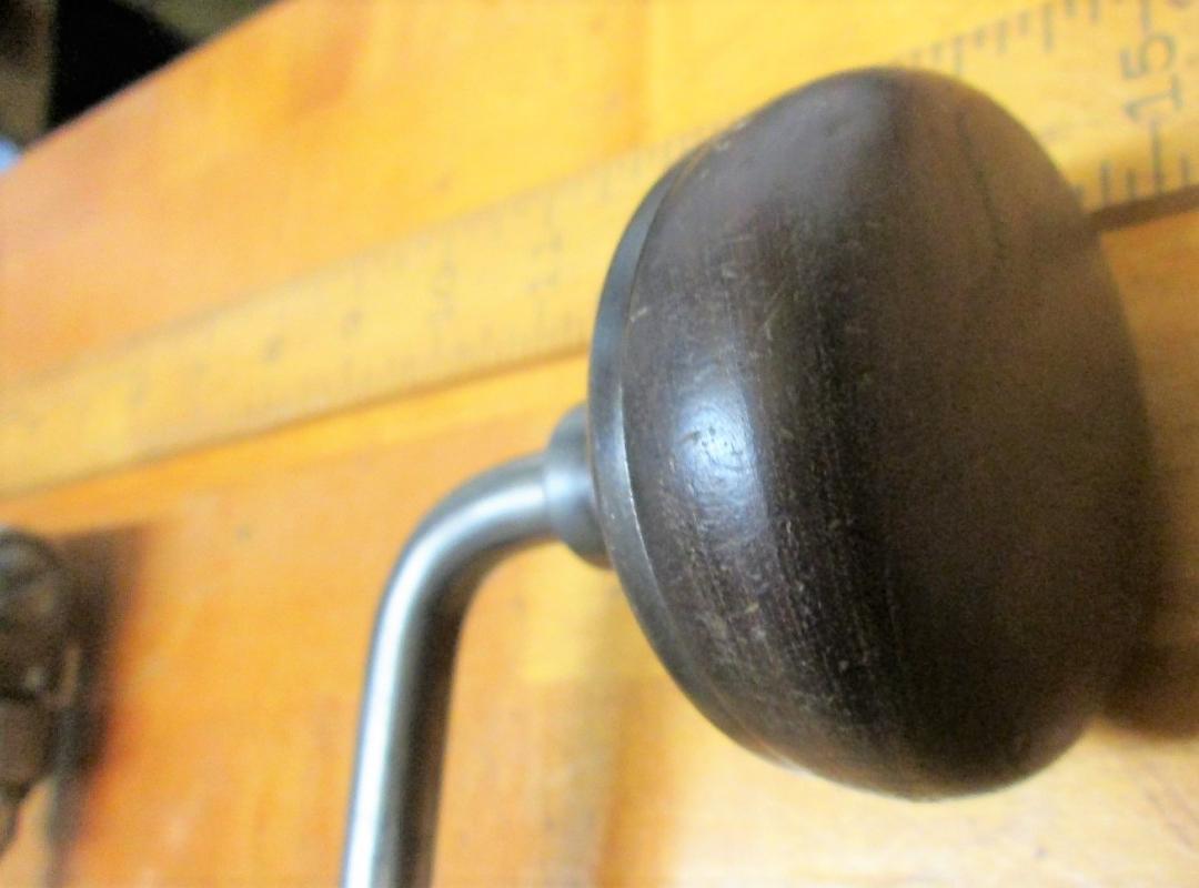 Peck, Stow, & Wilcox Ratchet Brace 10 inch Swing No. 7010