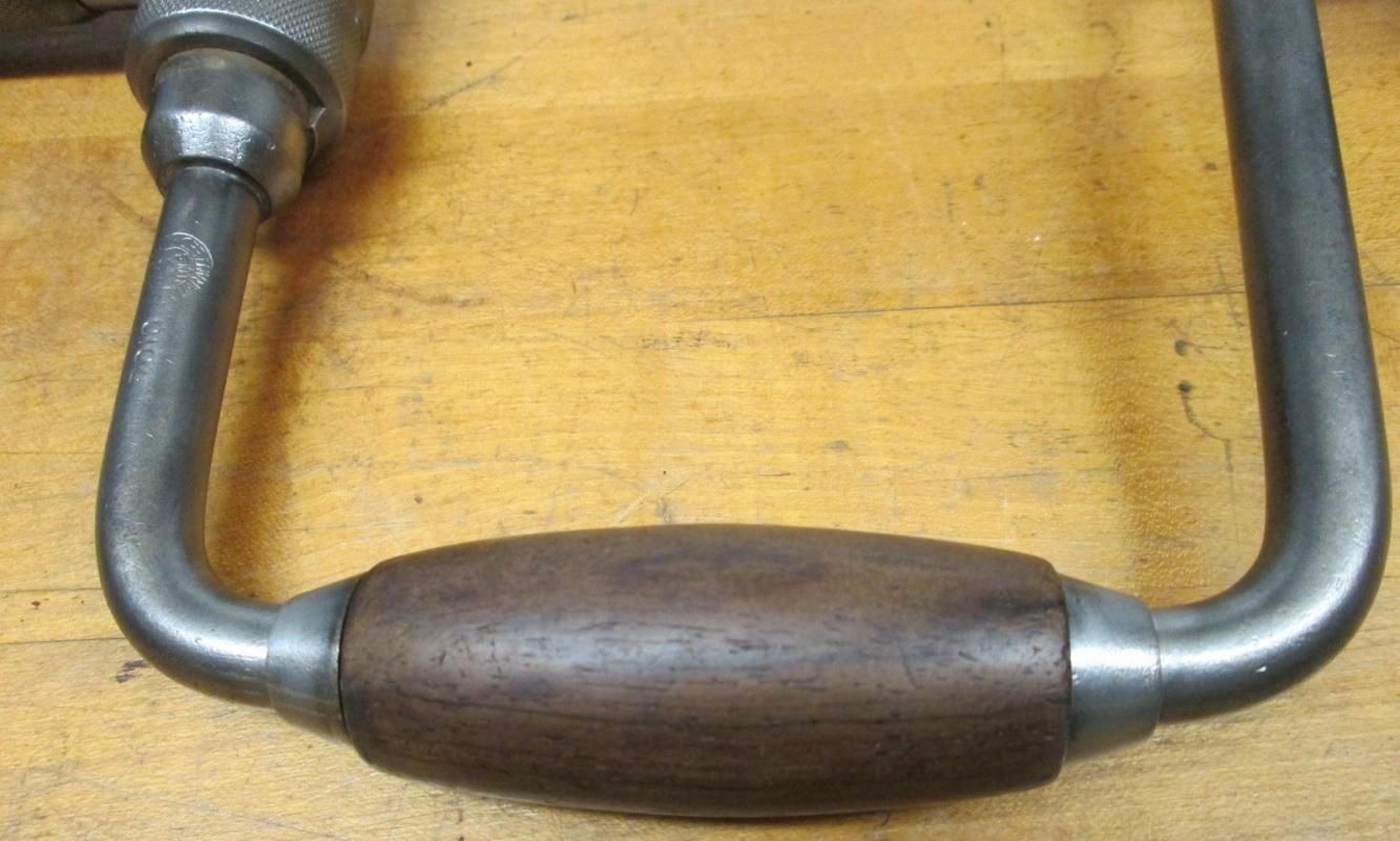 Peck, Stow, & Wilcox Ratchet Brace 10 inch Swing No. 7010