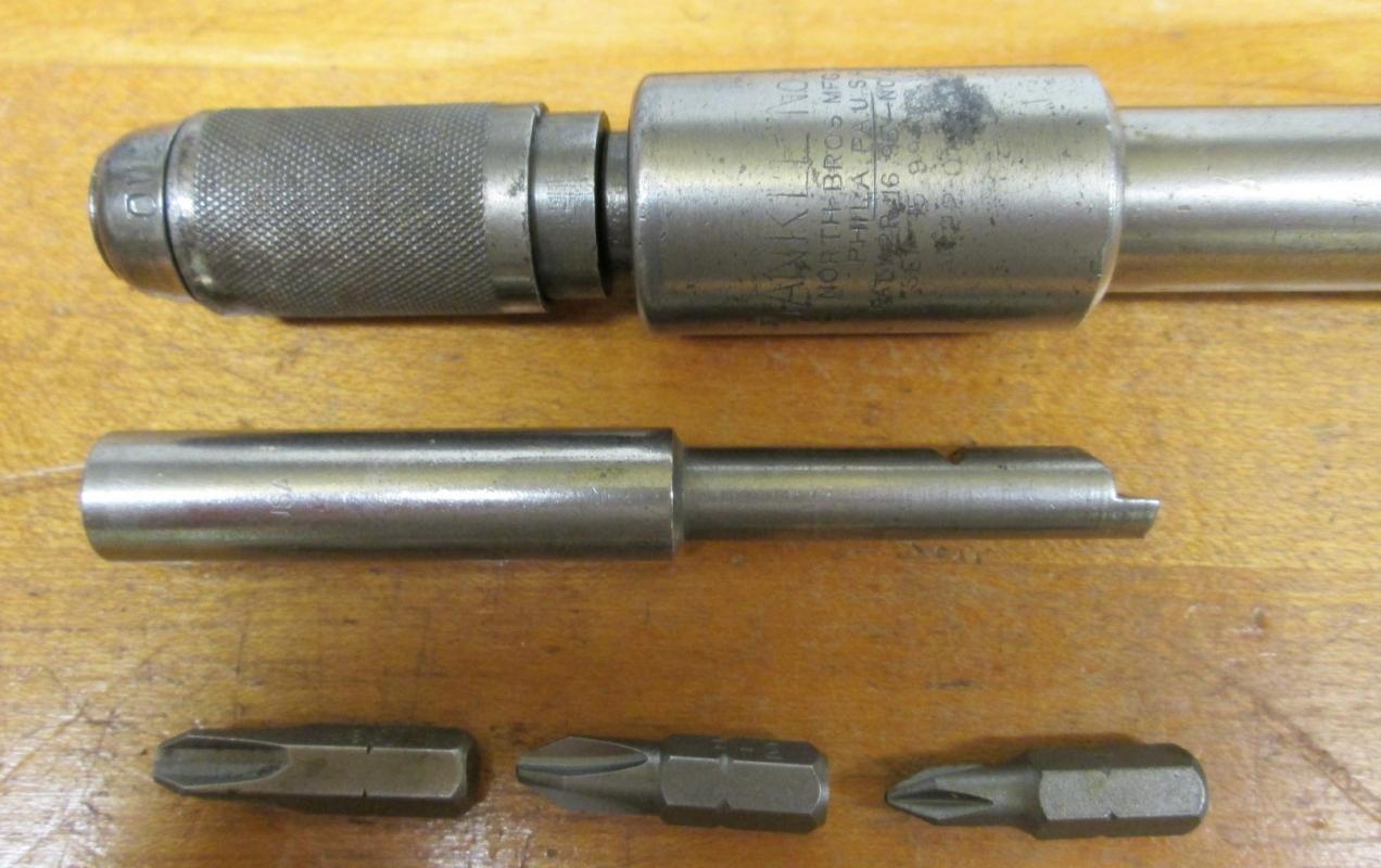 North Brothers Yankee No. 20-3 Spiral Ratchet Screwdriver