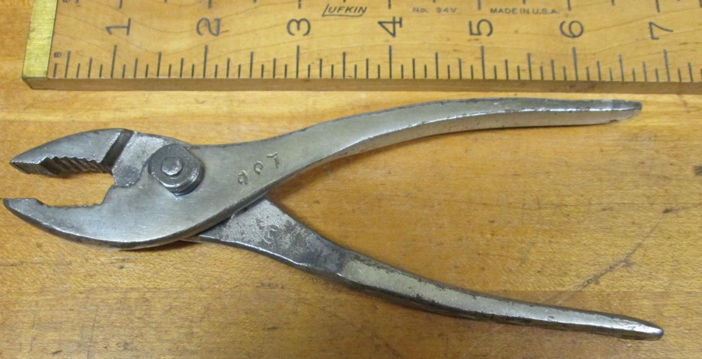 Barcalo Slip Joint Pliers Antique 6 inch