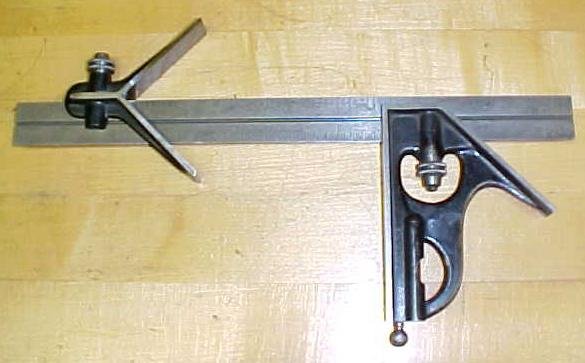 Starrett No. 11 Combination Square 3 Pc. Set