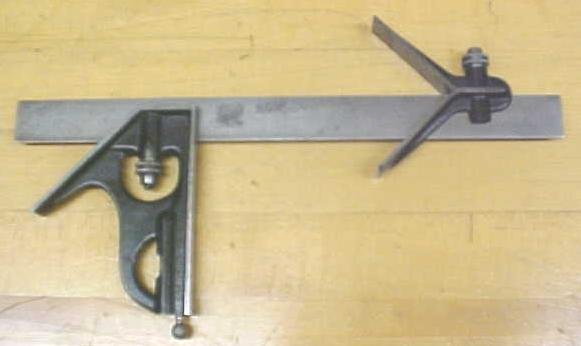 Starrett No. 11 Combination Square 3 Pc. Set