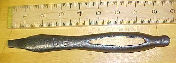 P.O. Antique Cast Iron Stove Lid Lifter Double Ended