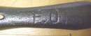 P.O. Antique Cast Iron Stove Lid Lifter Double Ended