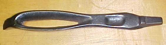 P.O. Antique Cast Iron Stove Lid Lifter Double Ended