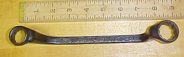 Ford 10 inch Combination Box Wrench M 01A-17017B