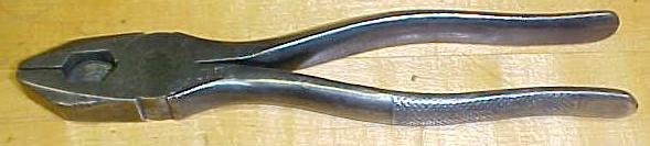 Utica No. 1950 Heavy Linemen's Cutter Pliers 8 inch