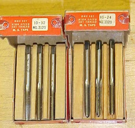 Vermont Taps Boxed Tap Set 10-32 & 10-24