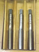 Vermont Taps Boxed Tap Set 7/16-14 Nice Vintage Set!