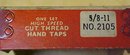 Vermont Taps Boxed Tap Set 5/8-11 Nice Vintage Set!