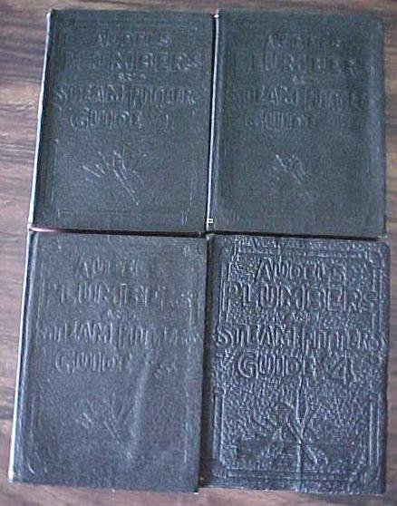 Audels Plumbers & Steam Fitters Guide Set 1942
