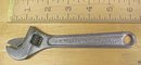 J.H. Williams 6 inch Adjustable Wrench Vintage