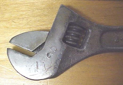 J.H. Williams 6 inch Adjustable Wrench Vintage
