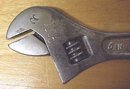 J.H. Williams 6 inch Adjustable Wrench Vintage