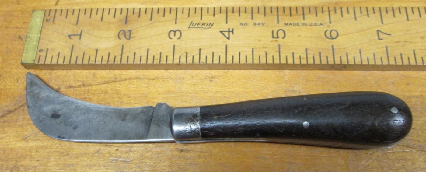 Camillus Hawk Bill Pocket Knife Walnut Handle