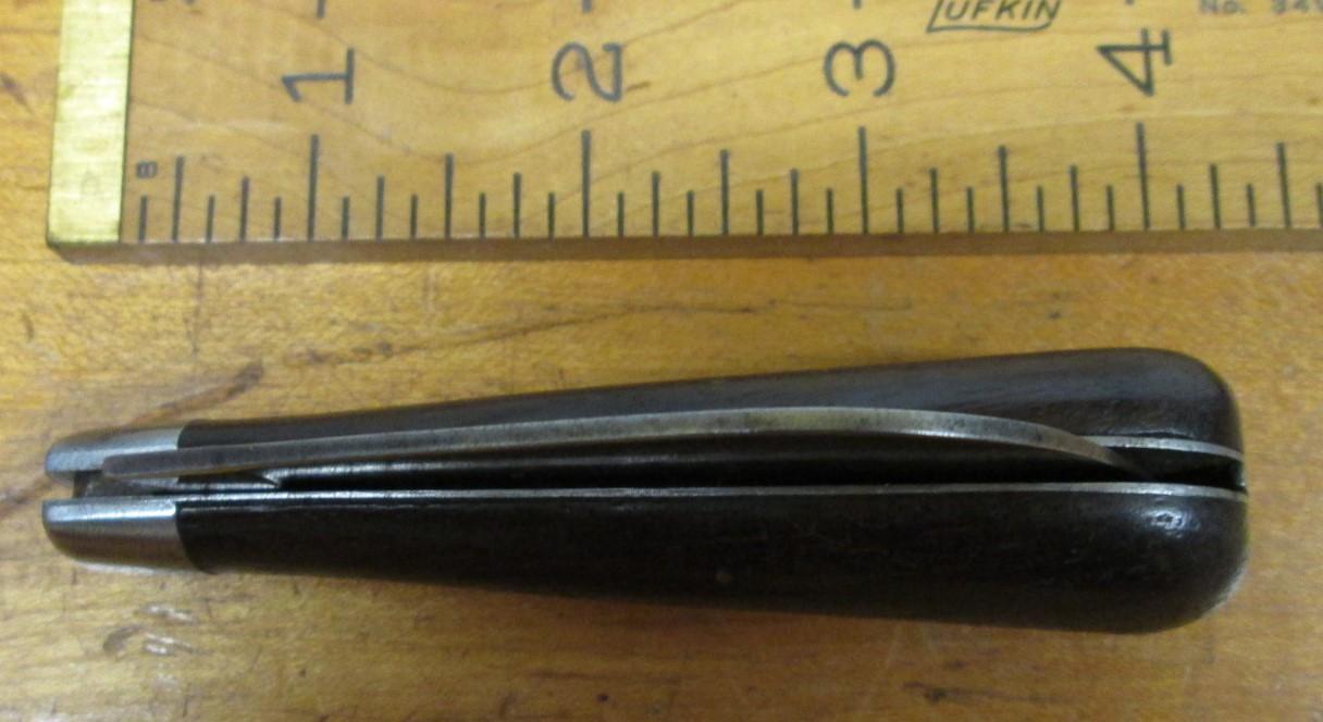 Camillus Hawk Bill Pocket Knife Walnut Handle