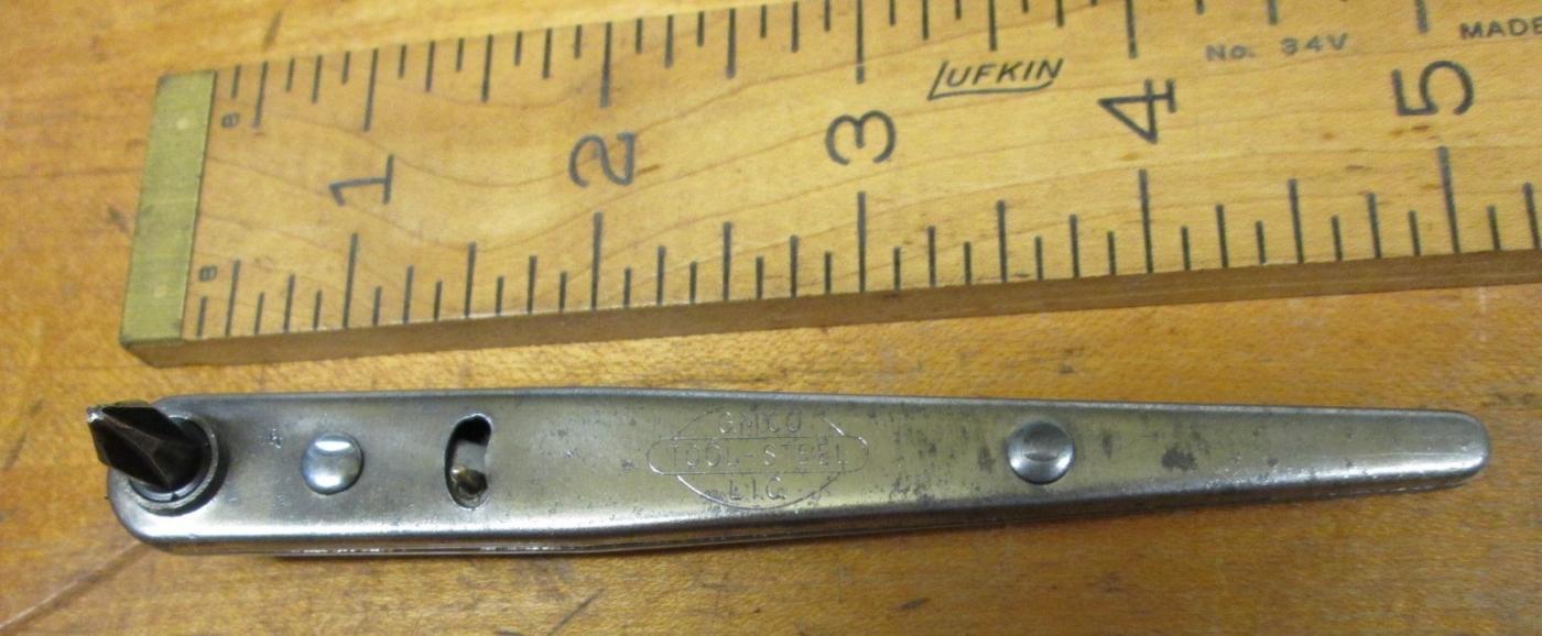 G M CO Offset Ratchet Screwdriver