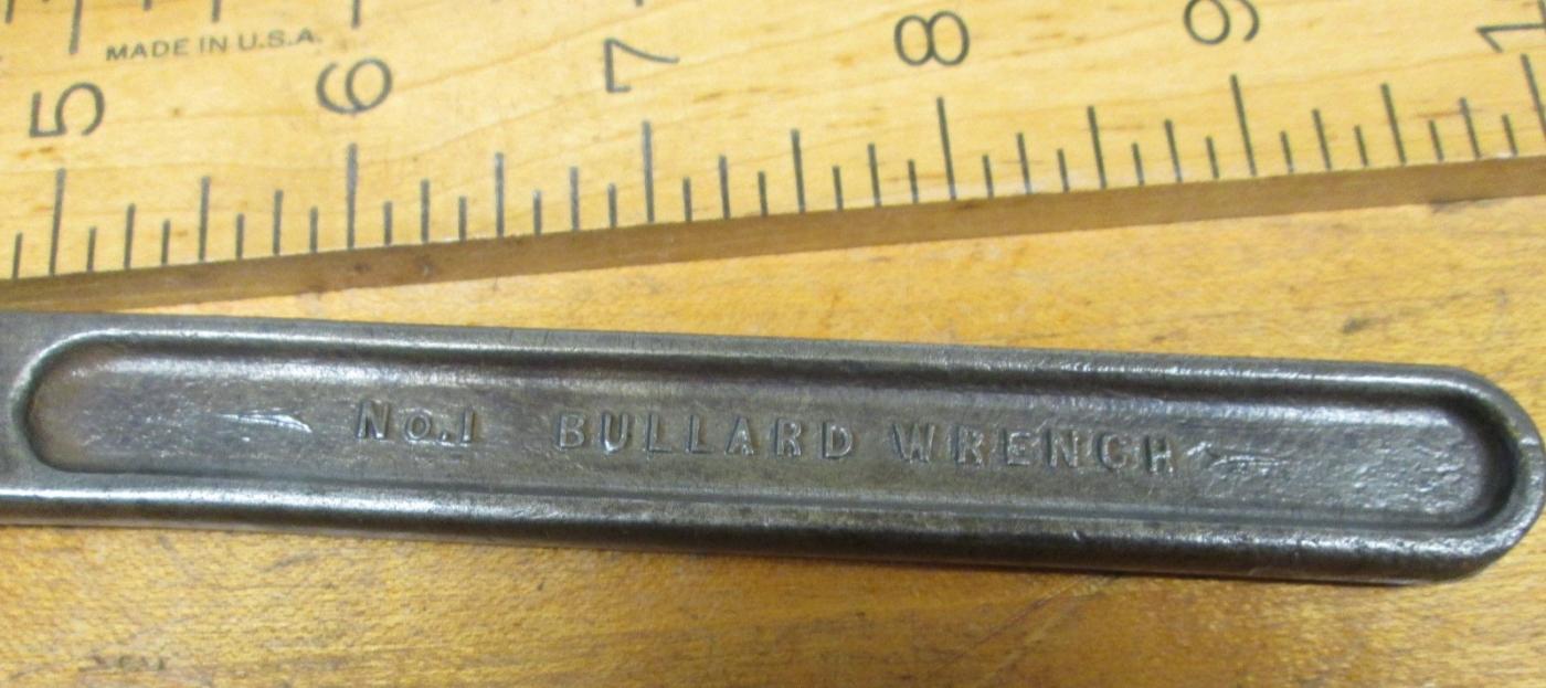 Bullard Automatic Pipe Wrench No. 1