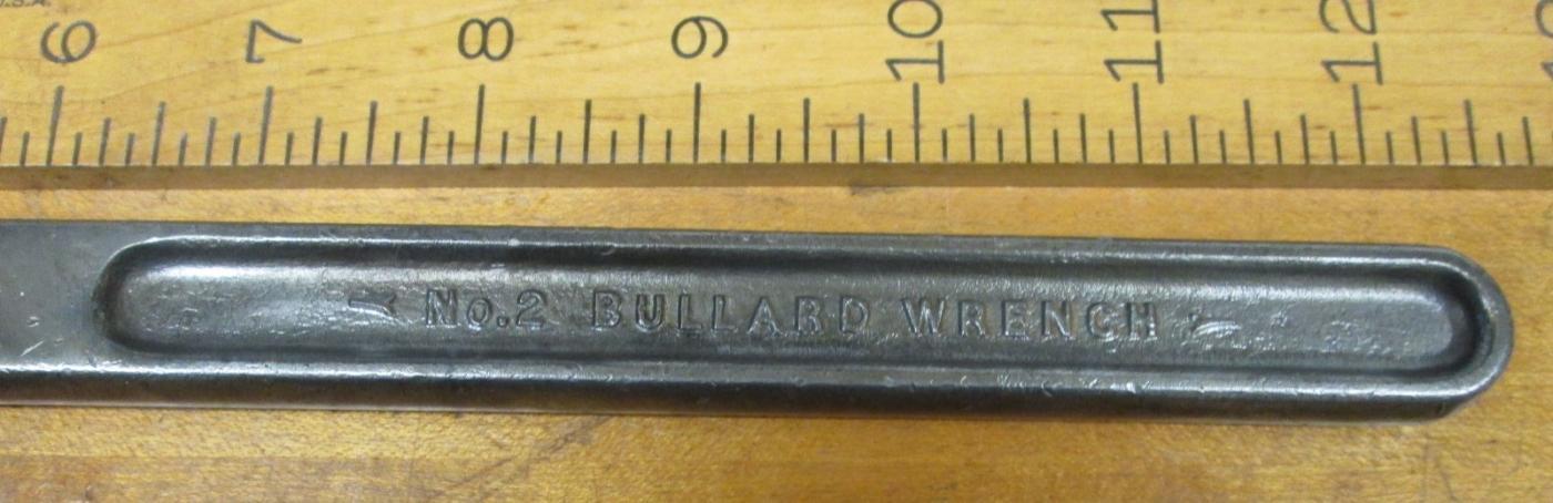 Bullard Automatic Pipe Wrench No. 2