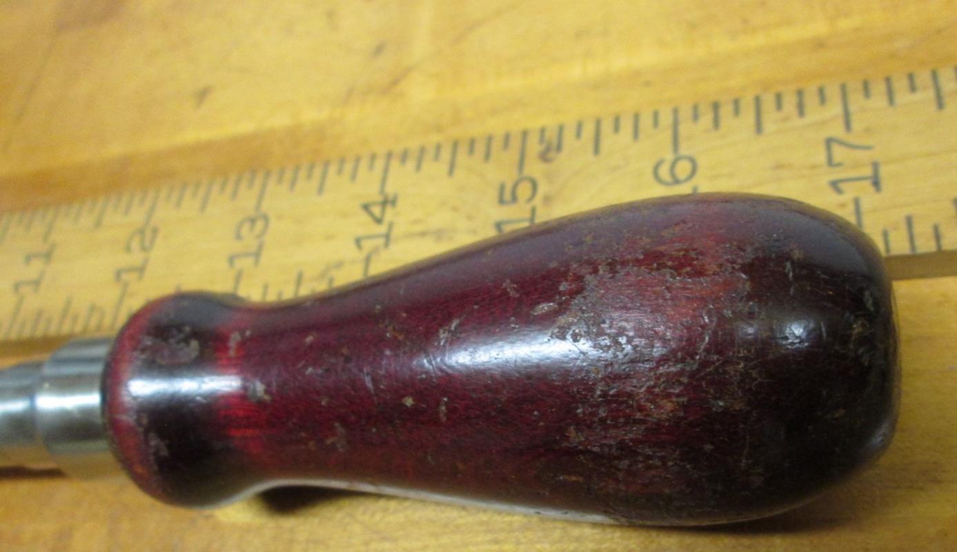 Millers Falls Ratchet Spiral Screwdriver No. 61A w/Hex Adapter