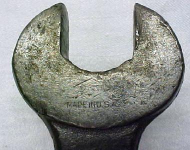 Whitman & Barnes Double Open Ended S Wrench