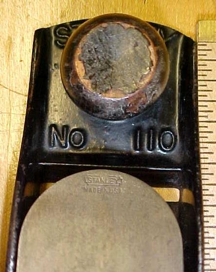 Stanley No. 110 Block Plane 1940's
