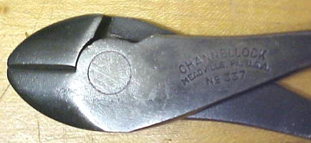 Channellock Diagonal Wire Cutters Pliers 6 inch No. 337