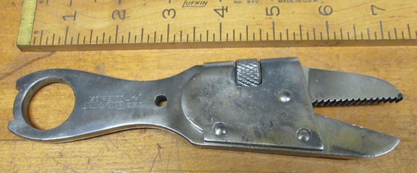 The Elgin Adjustable Alligator Wrench 7 inch