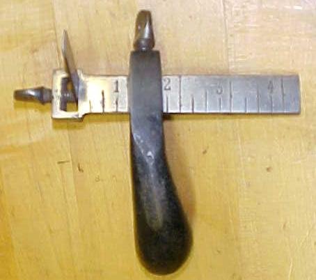 Osborne Pistol Grip Leather Strip Cutting Gauge