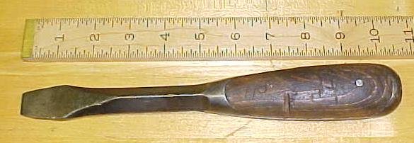 Lenox Machinist Screwdriver Heavy Duty Wood Handle