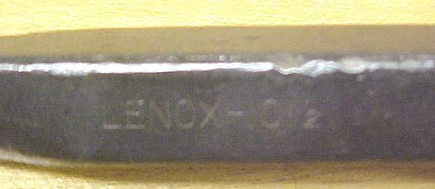 Lenox Machinist Screwdriver Heavy Duty Wood Handle
