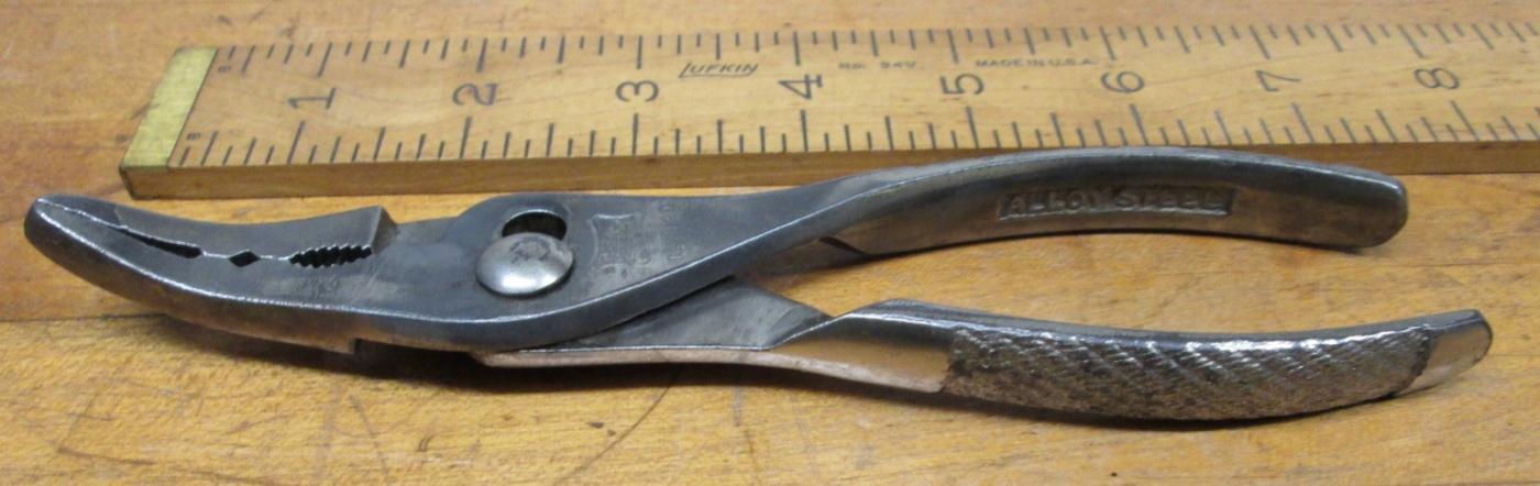 Wilde Pliers Bent Front Jaws 7 inch