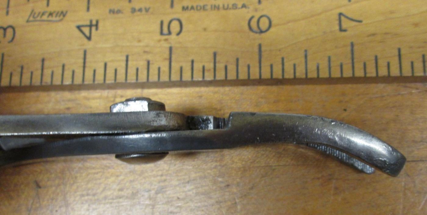 Wilde Pliers Bent Front Jaws 7 inch