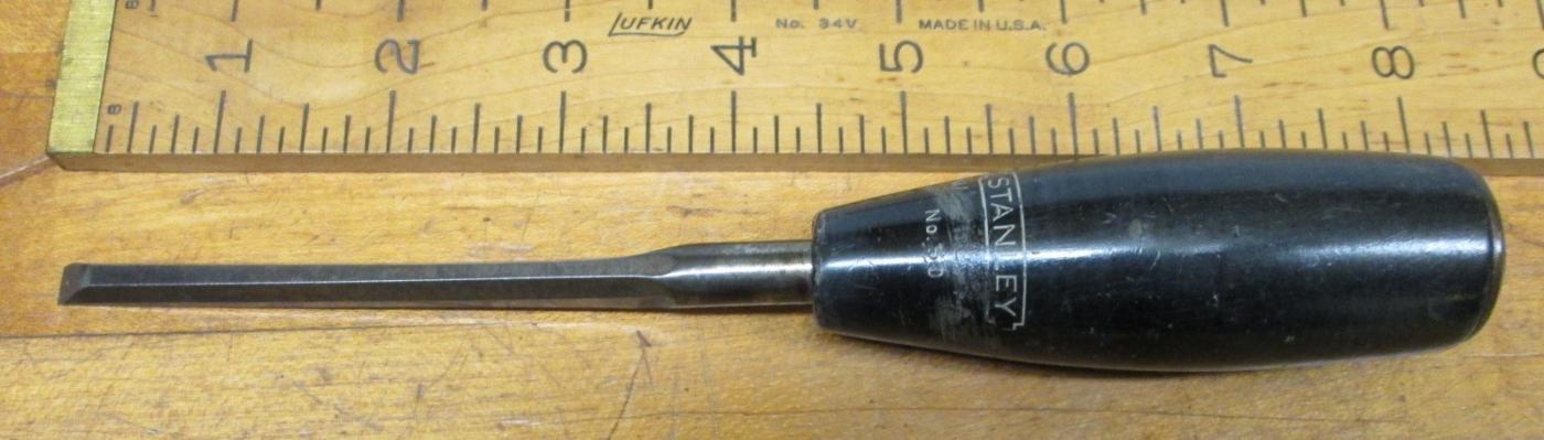 Stanley Butt Chisel 1/4 inch No. 50 Everlasting