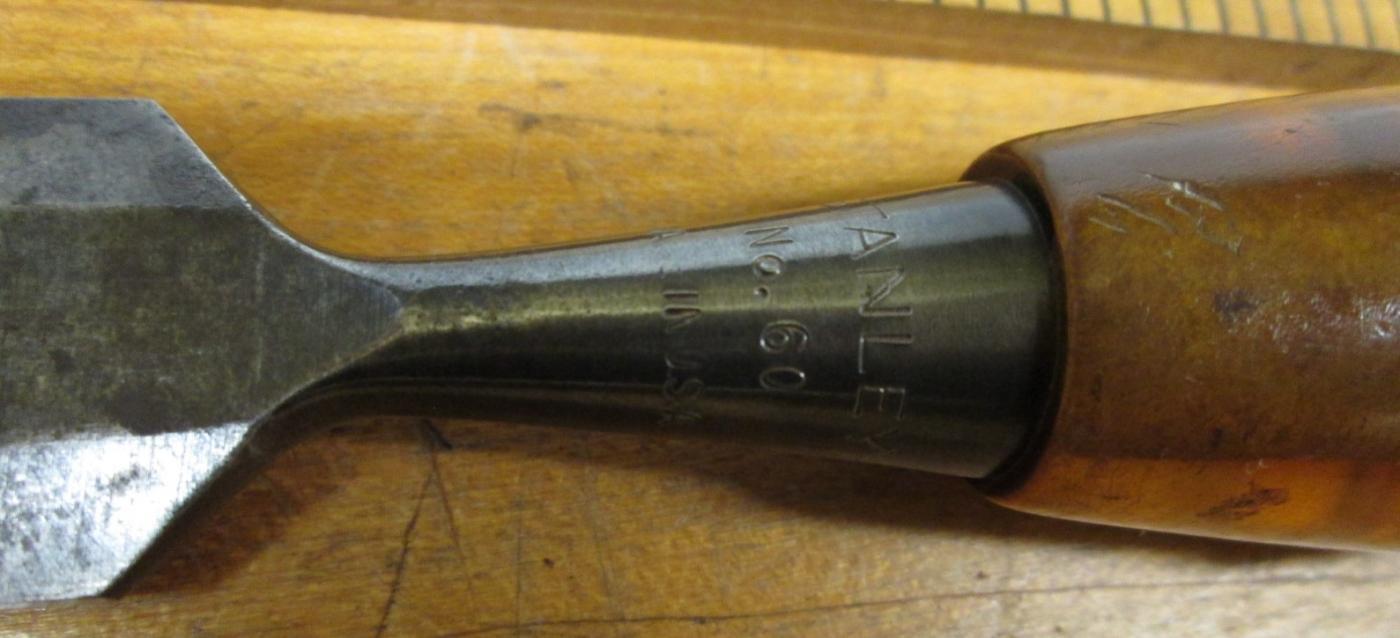 Stanley Butt Chisel 1 inch No. 60 Everlasting