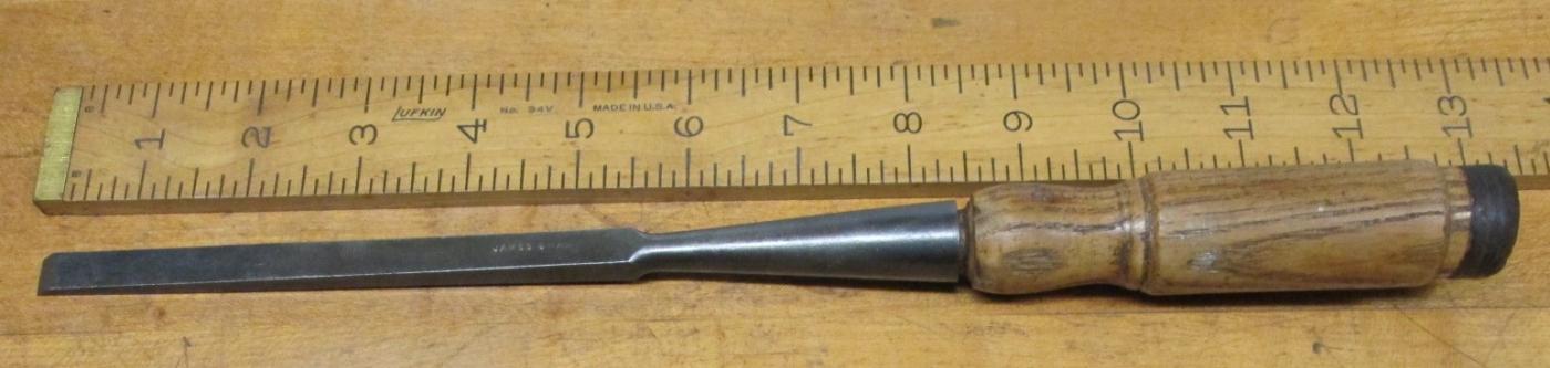 James Swan Socket Firmer Chisel/Slick 3/8 inch