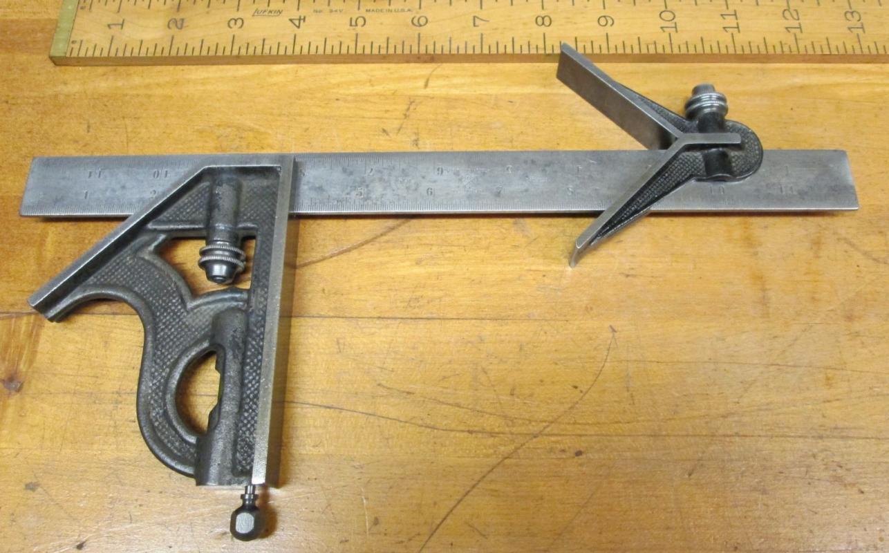 Starrett Combination Square 3 Pc. Set