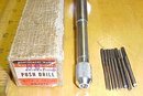 Montgomery Ward Automatic Push Drill w/ 8 Bits Box