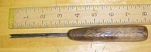 S.J. Addis Carving Chisel Parting 1/4 inch