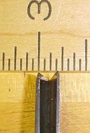 S.J. Addis Carving Chisel Parting 1/4 inch