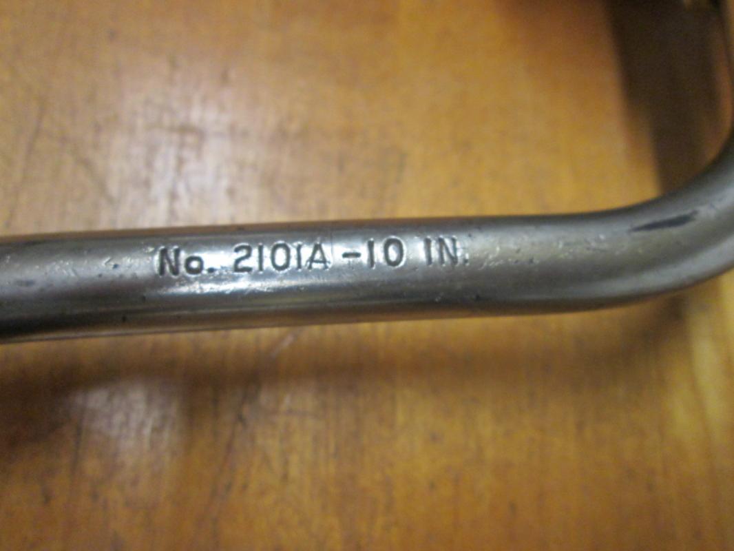 Stanley Ratchet Brace No. 2101A-10IN 10 inch Bell System