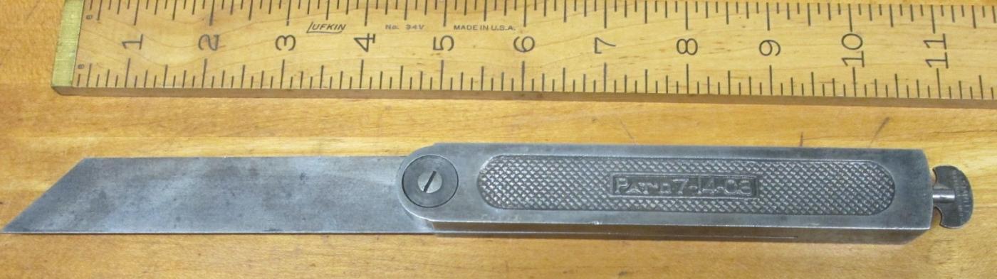 Stanley No. 18 Eureka Flush T Bevel Gauge 10 Inch