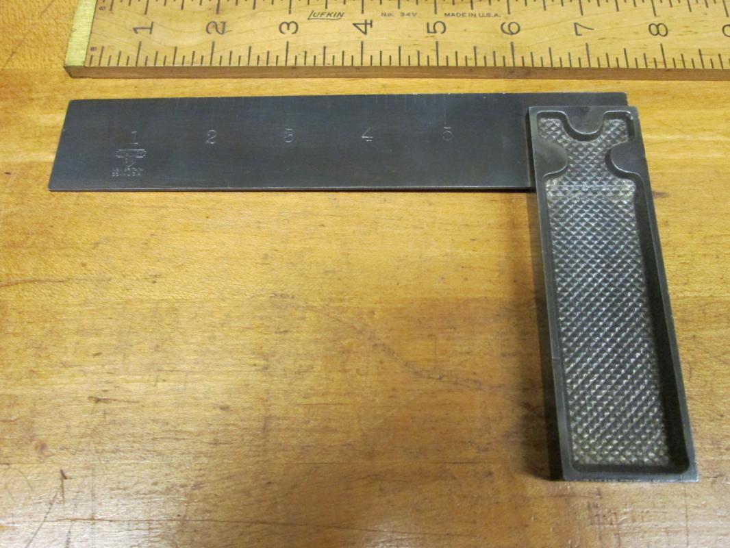 Stanley No. 12 Try Square Improved 6 Inch