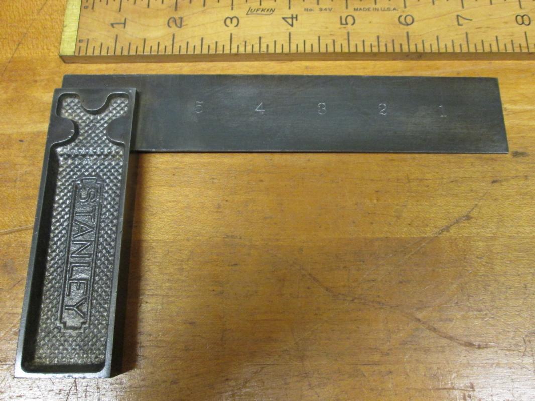 Stanley No. 12 Try Square Improved 6 Inch