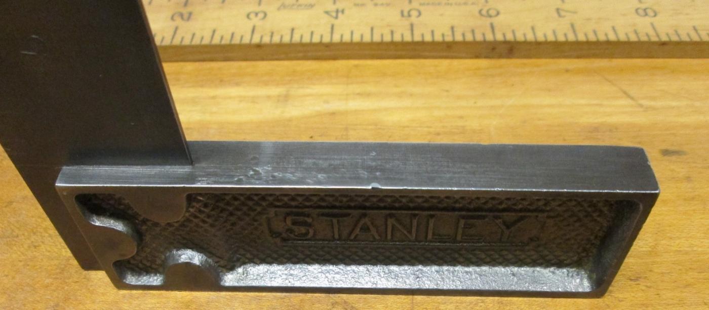 Stanley No. 12 Try Square Improved 6 Inch
