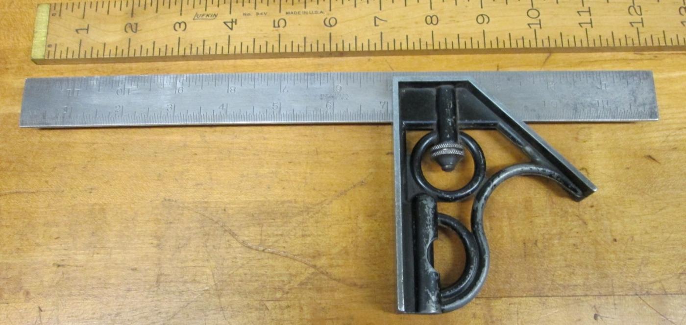 Union Tool Combination Square 12 inch Blade