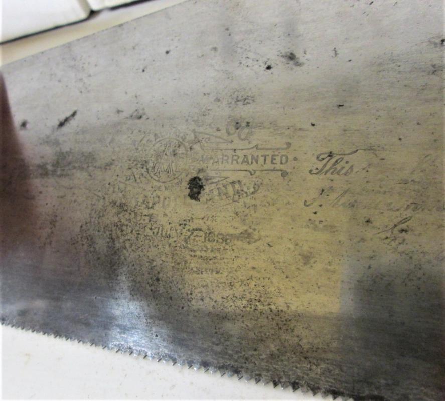 Atkins No. 51 Silver Steel Hand Saw 12 TPI