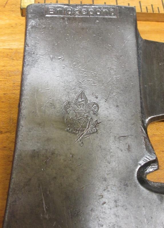 Bridgeport Hatchet Boy Scout Patented